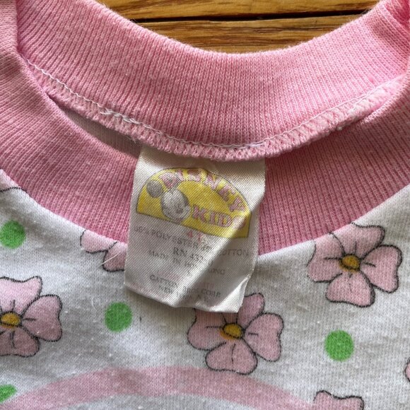 VINTAGE 90s Disney- Bundle of Two 4T Short Sleeve/Shorts Outfits - Picture 9 of 16